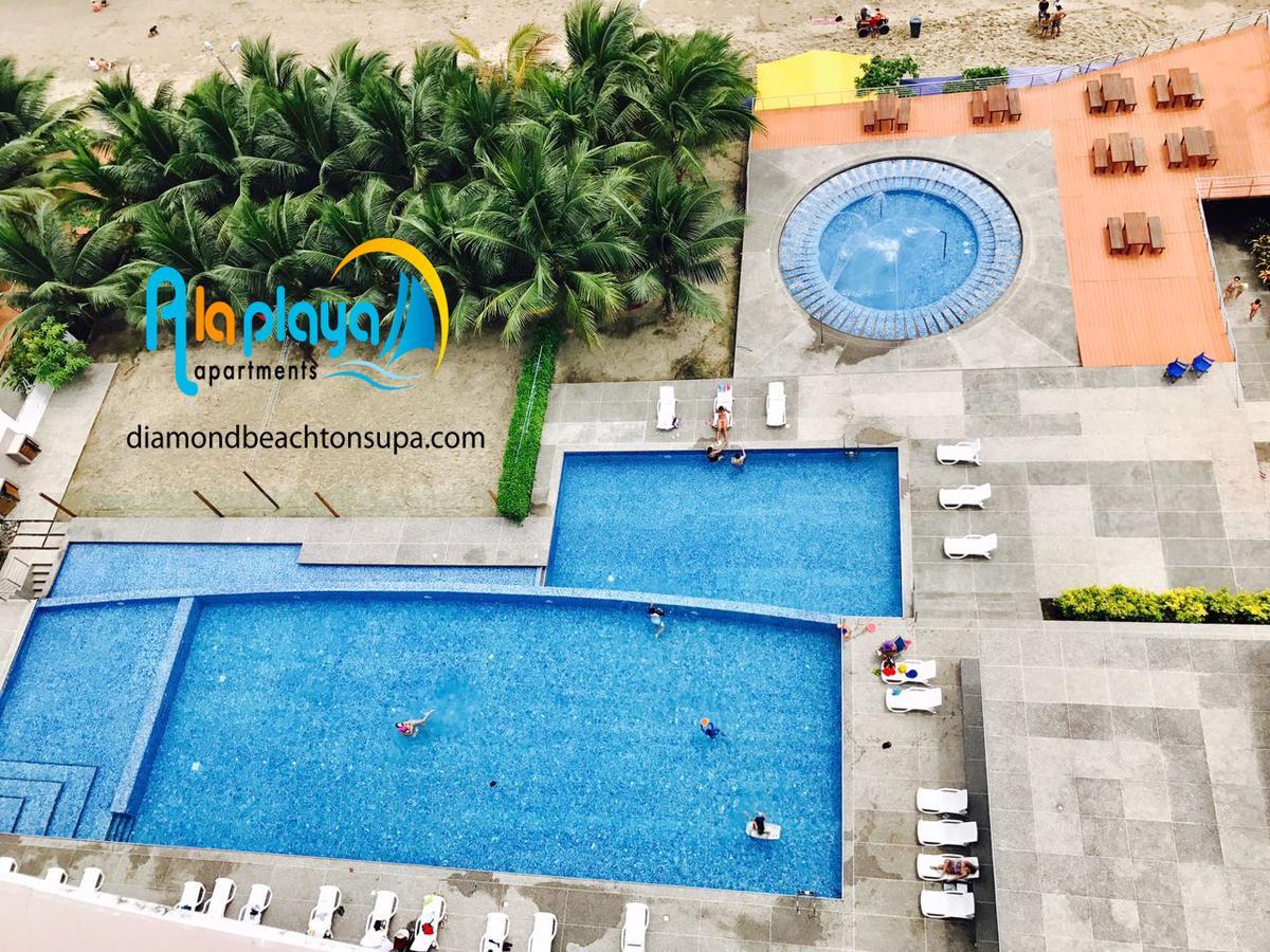 Resort Playa Azul Departamentos Frente Al Mar Tonsupa Zewnętrze zdjęcie