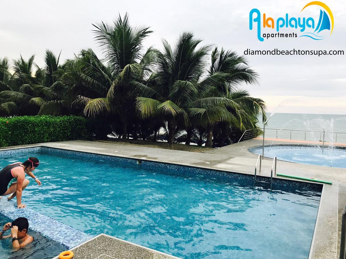 Resort Playa Azul Departamentos Frente Al Mar Tonsupa Zewnętrze zdjęcie